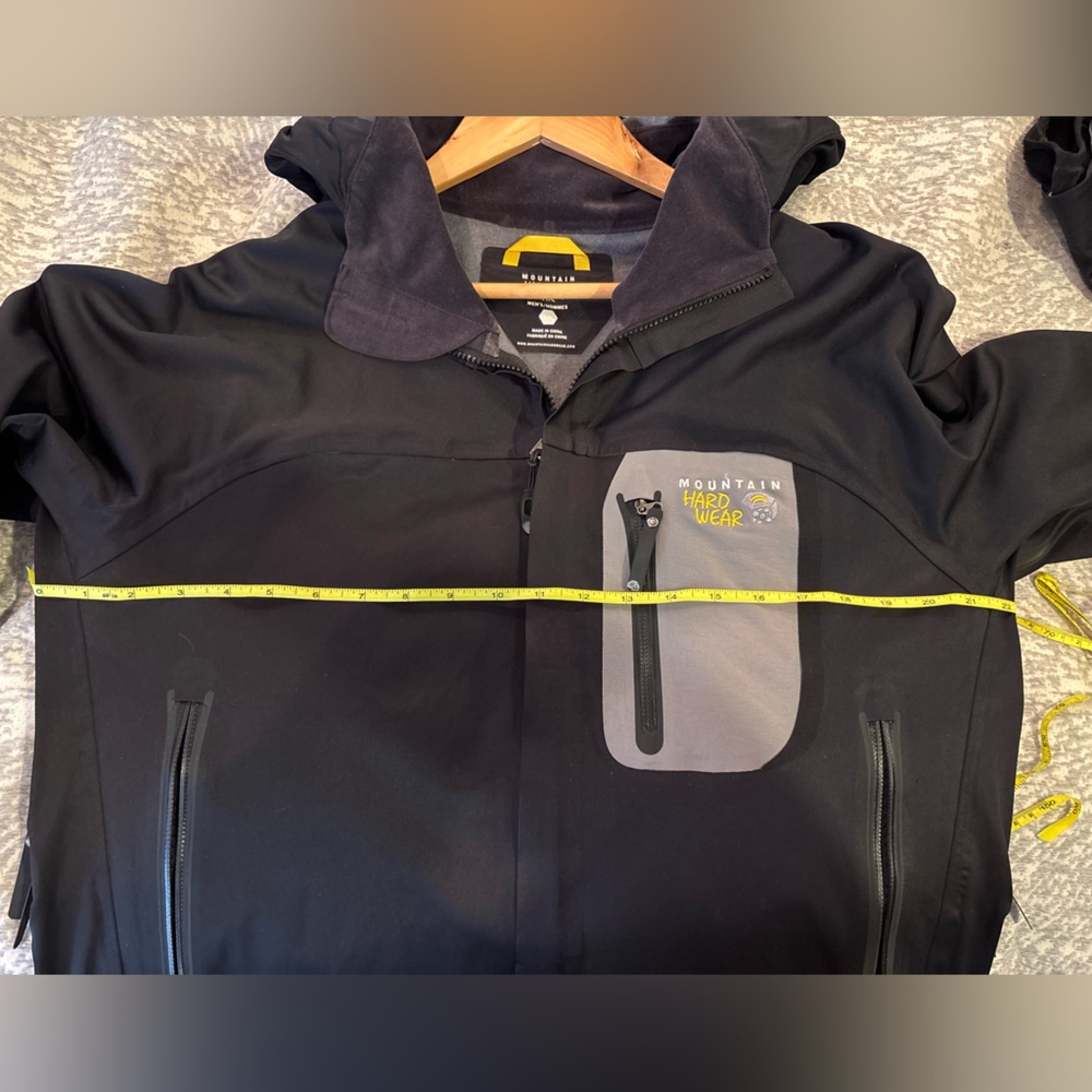 Mountain Hardware Synchro Men’s Large Hooded Windstopper Soft Shell Jacket - Picture 5 of 6